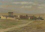 Jean Leon Gerome View of Baalbek oil painting